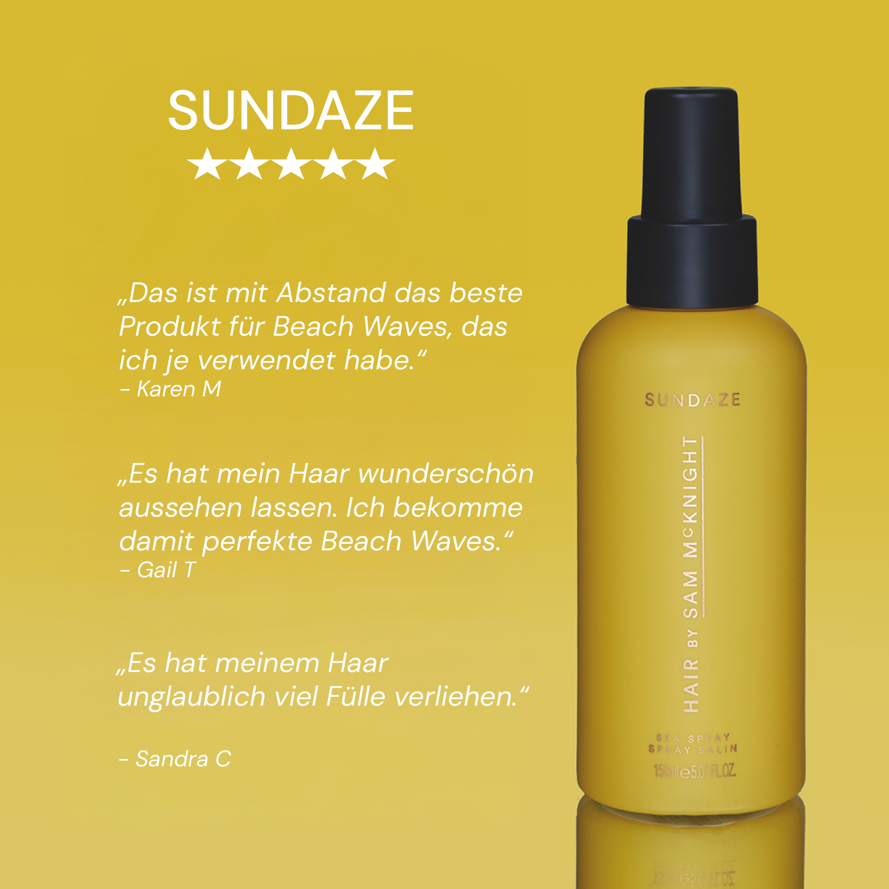 Sundaze Sea Spray - Hair by Sam McKnight