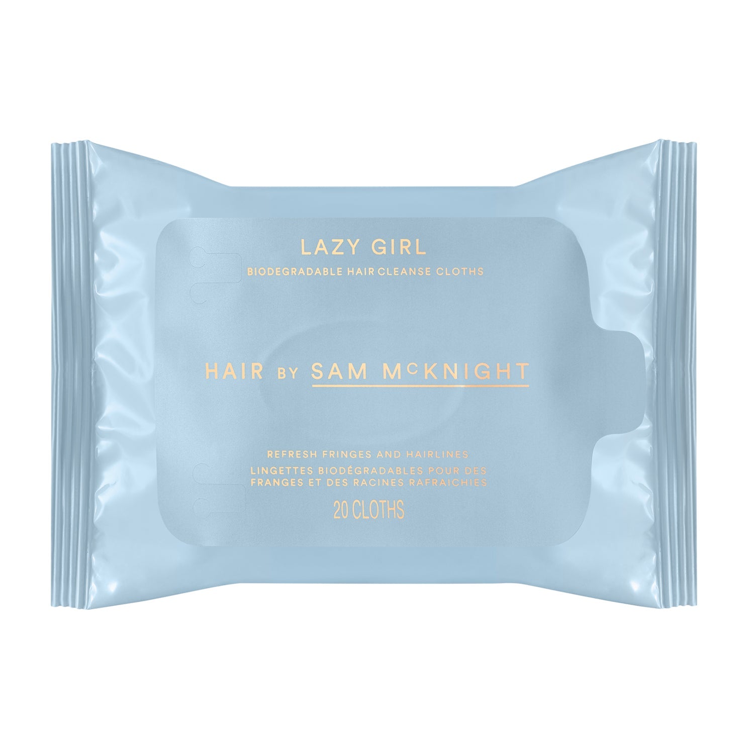 LAZY GIRL BIODEGRADABLE HAIR CLEANSE CLOTHS - Hair by Sam McKnight
