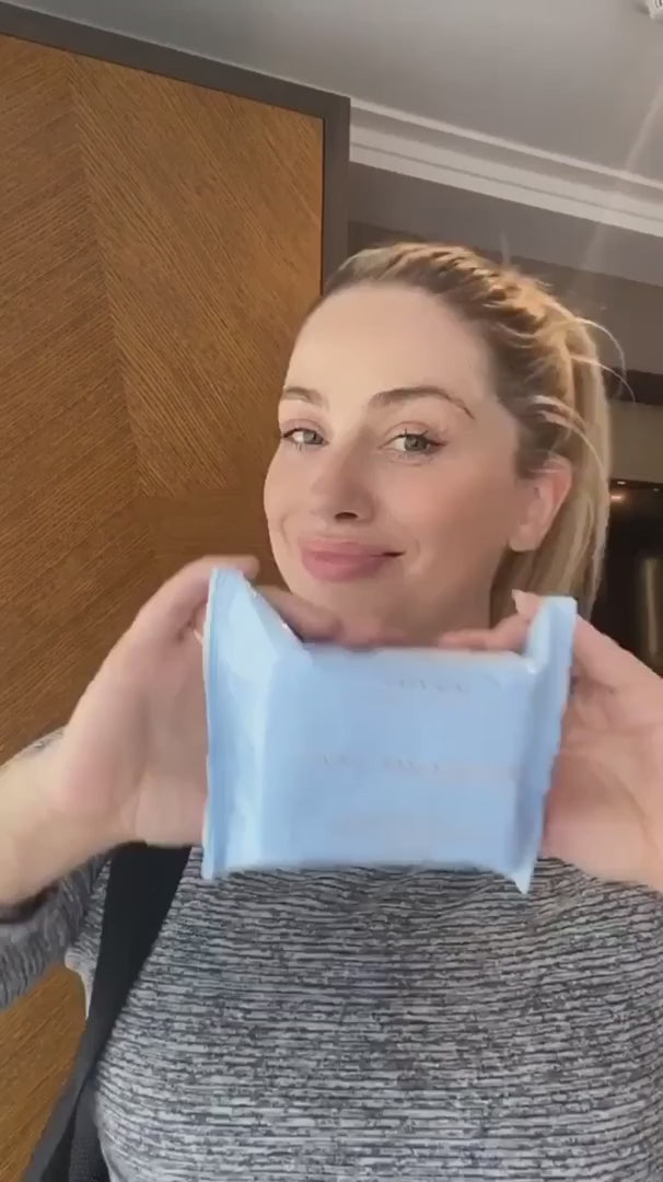 Sam McKnight Lazy Girl Biodegradable Hair Cleanse Cloths – Video