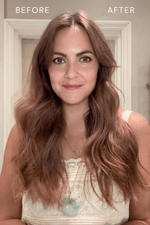 Sam McKnight Dressed to Kill Define & Defrizz Creme – Vorher-Nachher 2