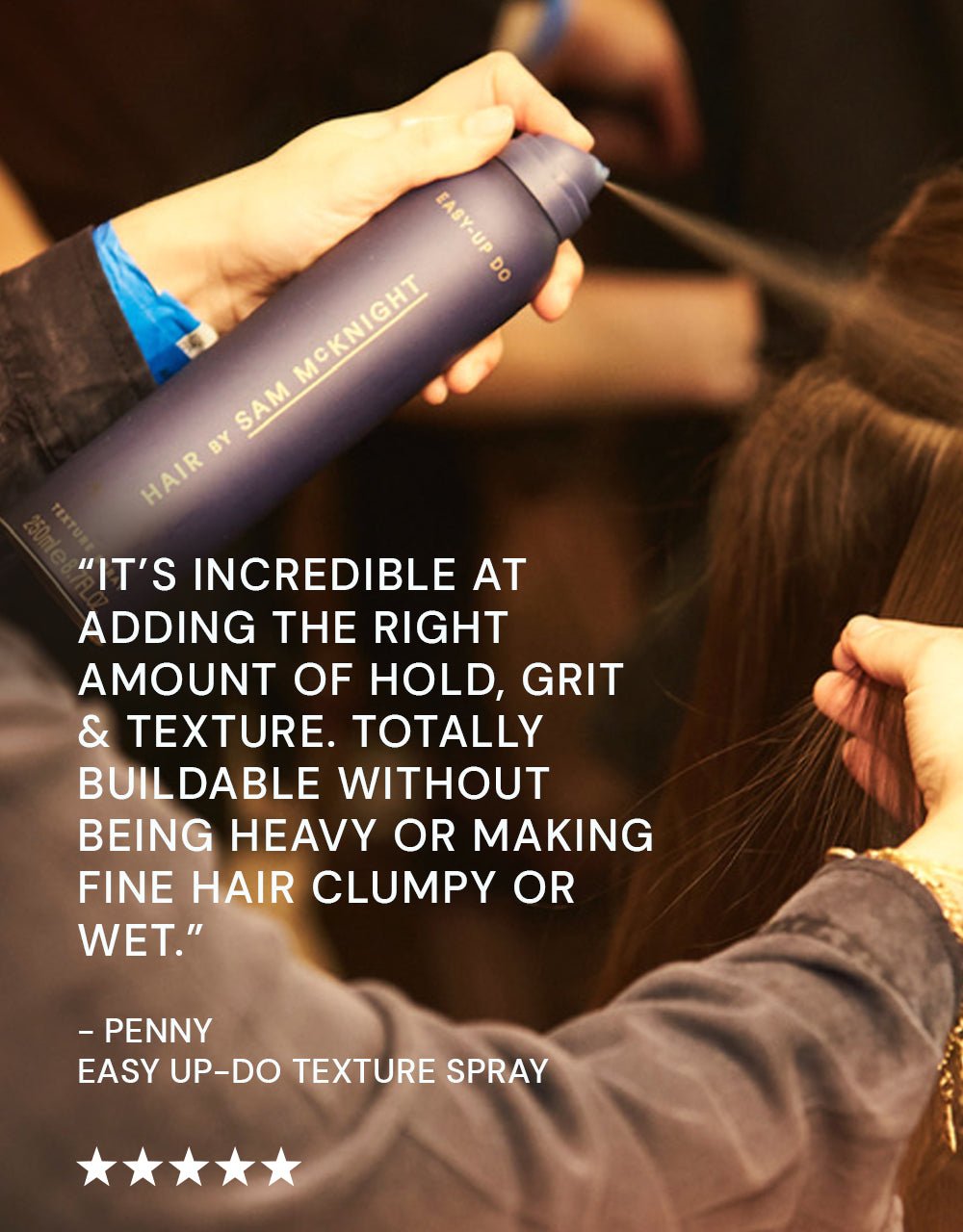 Sam McKnight Easy Up-Do Texture Spray