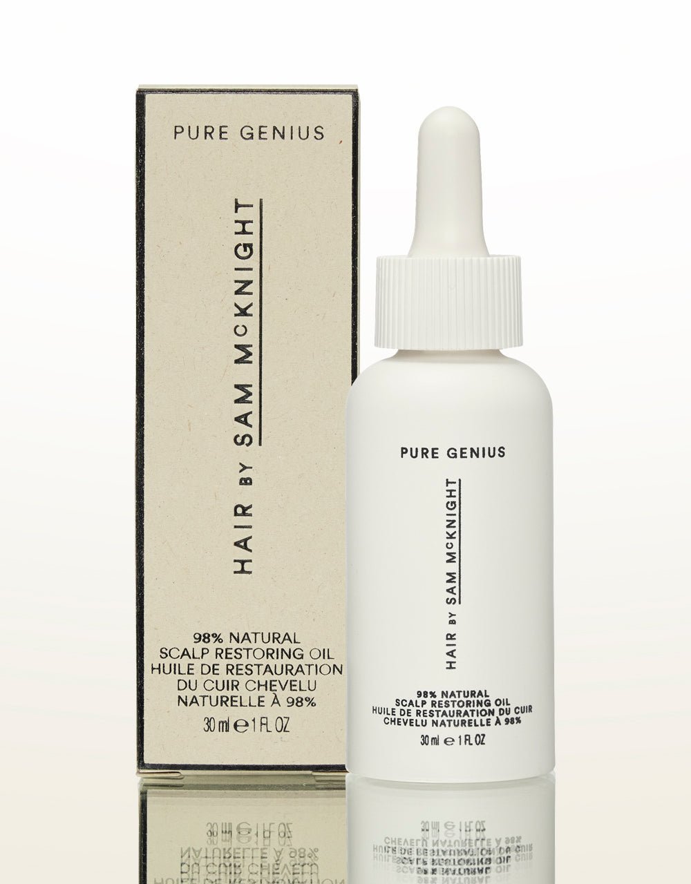 Sam McKnight Pure Genius 98% Natural Scalp Restoring Oil
